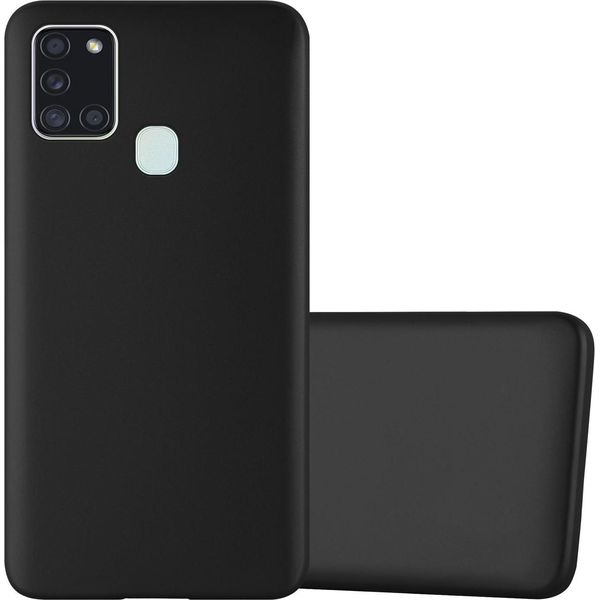 Cadorabo Custodia Protettiva Per Samsung Galaxy A21S In Nero Custodia Del Telefono Cellulare Tpu Custodia In Silicone Cover Case-image