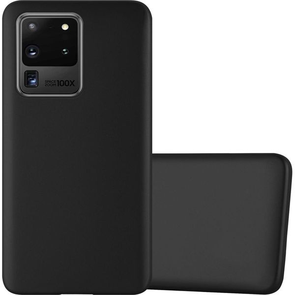 Cadorabo Custodia Protettiva Per Samsung Galaxy S20 Ultra In Nero Custodia Per Cellulare Custodia In Silicone Tpu Cover Case-image
