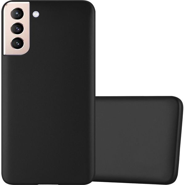 Cadorabo Custodia Protettiva Per Samsung Galaxy S21 Plus Cover In Nero Custodia Del Telefono Cellulare Tpu Silicone Case Cover Case-image