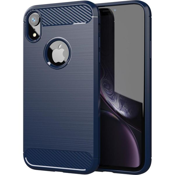 Custodia Cadorabo Per Apple Iphone Xr In Blu Custodia Protettiva In Tpu Custodia Cover Telefono Cellulare-image