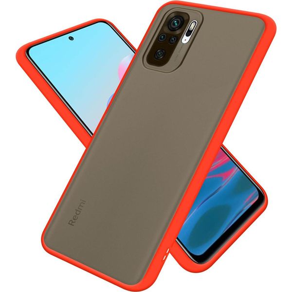 Cadorabo Custodia Per Xiaomi Redmi Note 10 4G / Redmi Note 10S Copertura Protettiva In Trasparente Custodia Per Cellulare Custodia Protettiva Ibrida-image