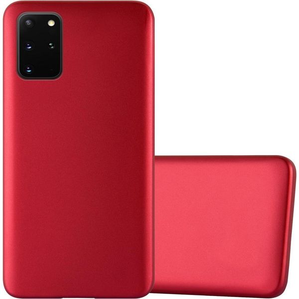 Cadorabo Custodia Protettiva Per Samsung Galaxy S20 Plus In Rosso Custodia Del Telefono Cellulare Custodia In Silicone Tpu Custodia Cover-image
