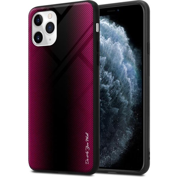 Cadorabo Custodia Per Apple Iphone 11 Pro Custodia Protettiva In Rosa Custodia Per Telefono Cellulare Custodia Tpu Custodia Cover Case Vetro Temperato-image