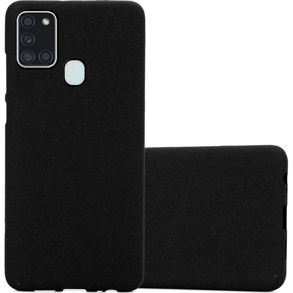 Cadorabo Custodia Protettiva Per Samsung Galaxy A21S Cover In Nero Custodia Per Telefono Cellulare Tpu Etui Cover Case-image