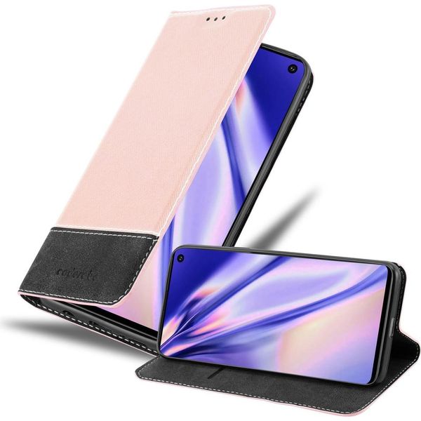 Cadorabo Custodia Per Samsung Galaxy S10 4G Custodia Protettiva In Rosa Shandy Custodia A Libro Custodia In Similcuoio-image