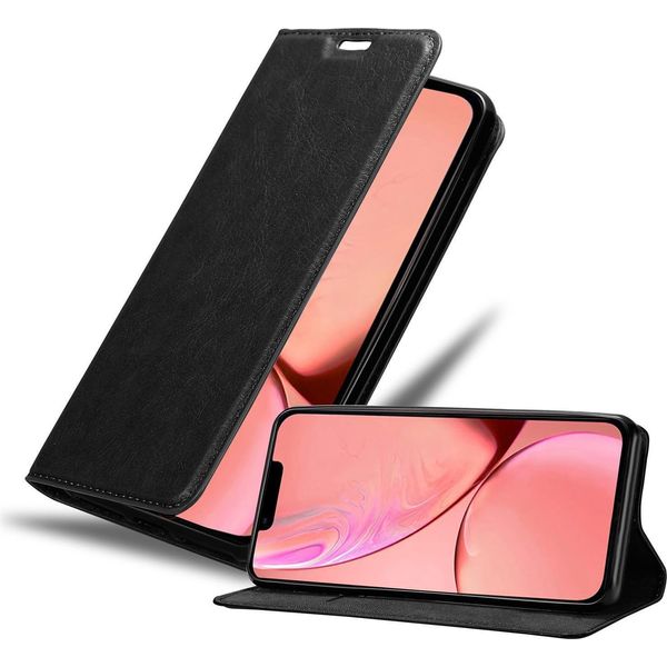 Cadorabo Custodia Per Apple Iphone 13 Pro Max Custodia Protettiva In Nero Custodia Per Cellulare Custodia Cover Chiusura Magnetica-image