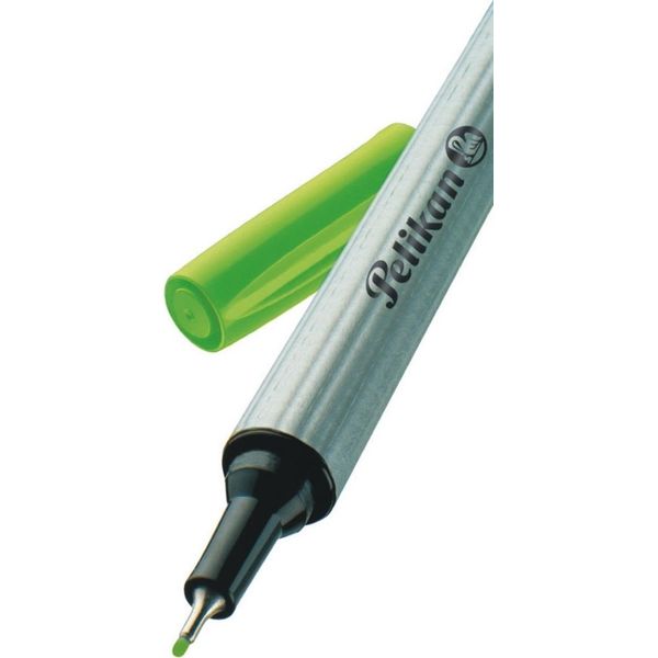 Pelikan BüRo 943209 Pelikan Fineliner 96 HellgrüN 10 StüCk 0.4Mm Faltschachtel-image
