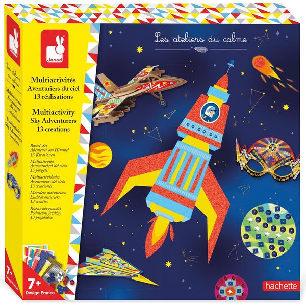 Janod Craft Set Avventure Aeree Creative - Multiattività-image