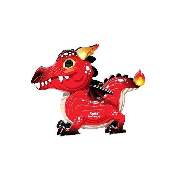 Eugy 3D Puzzle - Kit Di Artigianato Ecologico Del Drago-image