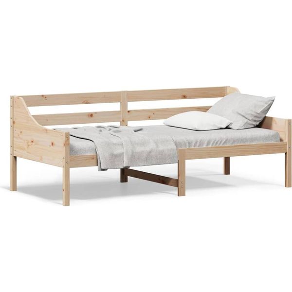 Vidaxl Letto Da Giorno Senza Materasso 80X200 Cm In Legno Di Pino Massiccio-image