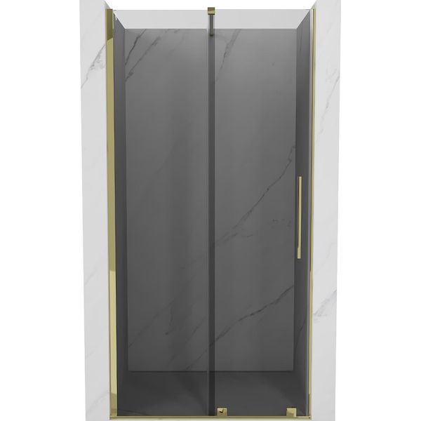 Mexen Velar Porte Doccia Scorrevoli 90 Cm, Grafite, Dorate - 871-090-000-41-50-image