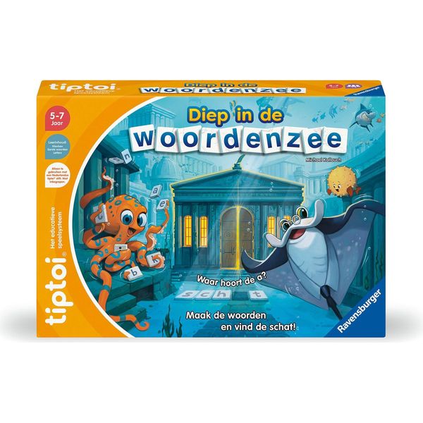 Ravensburger Tiptoi Mare Di Parole Gioco Interattivo Di Apprendimento Giocattolo Educativo-image