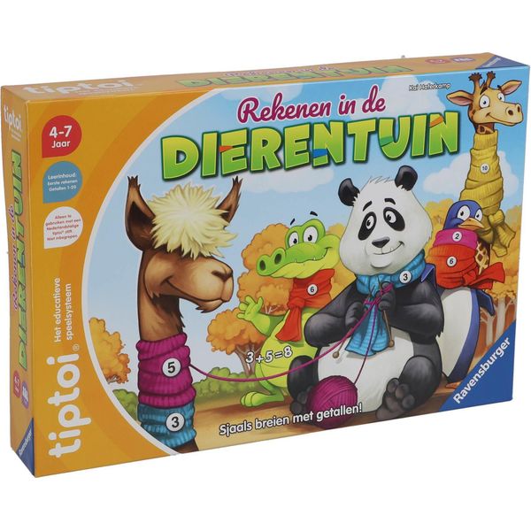 Ravensburger Tiptoi Libro Interattivo Di Matematica Zoo Giocattolo Educativo-image