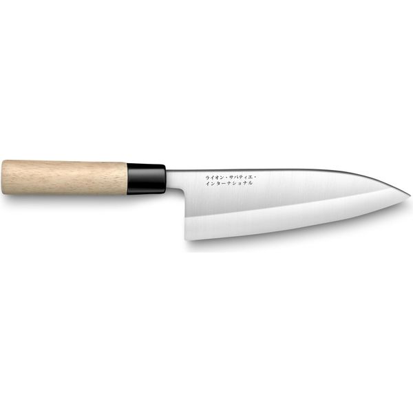 Coltello In Stile Giapponese Lion Sabatier Deba 18,5 Cm Marrone-image