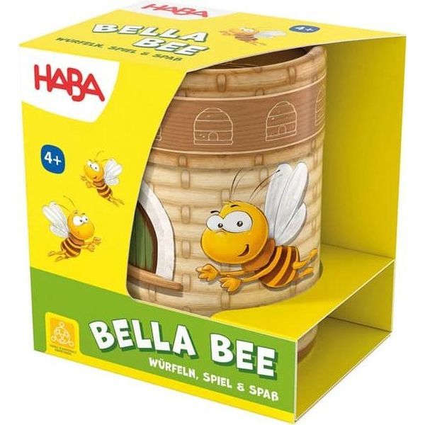 Haba Gioco Di Dadi Bella Bee - Gioco Educativo Per Bambini Dai 4 Anni In Su-image