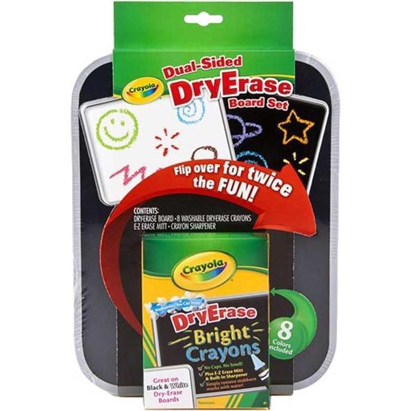 Lavagna Bifacciale Crayola - Giocattolo Educativo Per Bambini-image