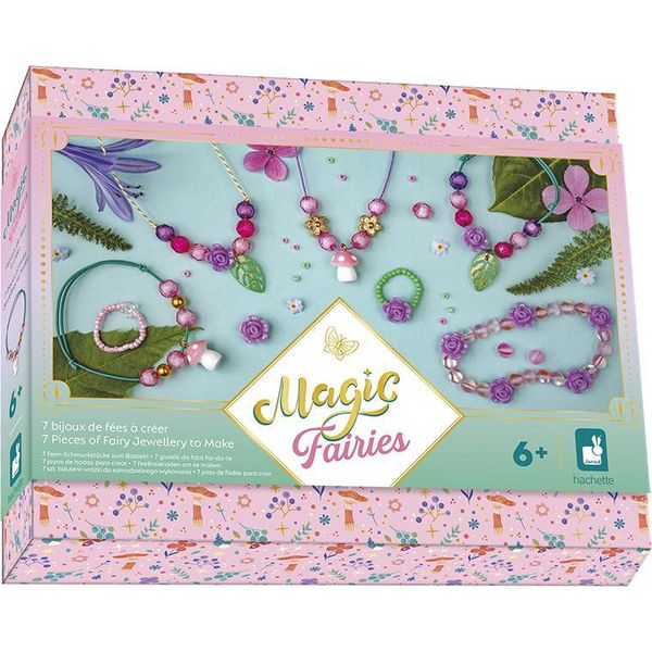Janod Set Di Gioielli Artigianali Magic Fairies - 7 Gioielli Magici Da Realizzare-image
