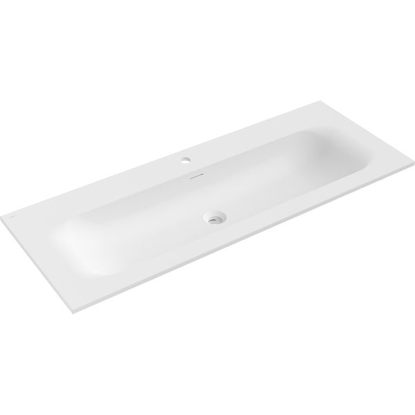 Mexen Vela Lavabo Da Incasso 121 X 46,5 Cm, Bianco Opaco - 25231201-image