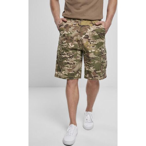 Brandit - Pantaloncini Bdu Ripstop In Cotone Tattico Mimetico - 6XL-image
