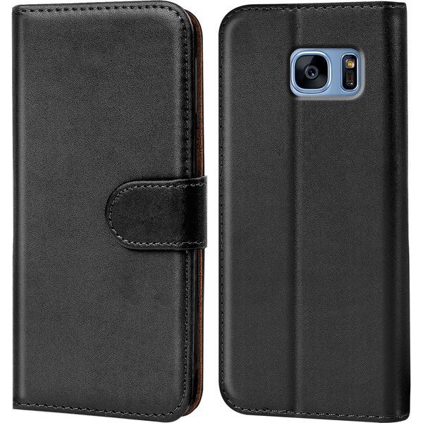 Custodia A Libro Per Samsung Galaxy S7 Edge Custodia Flip Cover Custodia Protettiva Per Telefoni Cellulari-image