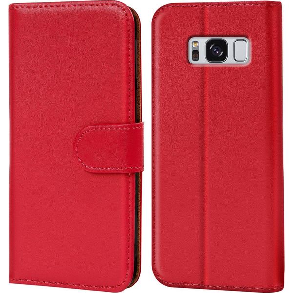 Custodia A Libro Per Samsung Galaxy S8 Custodia Flip Cover Custodia Protettiva Per Telefoni Cellulari-image