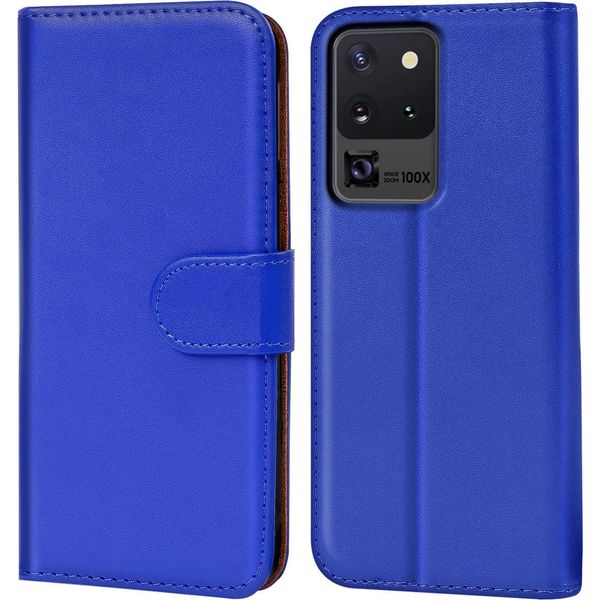 Custodia A Libro Samsung Galaxy S20 Ultra Case Flip Cover Custodia Protettiva Per Telefoni Cellulari-image