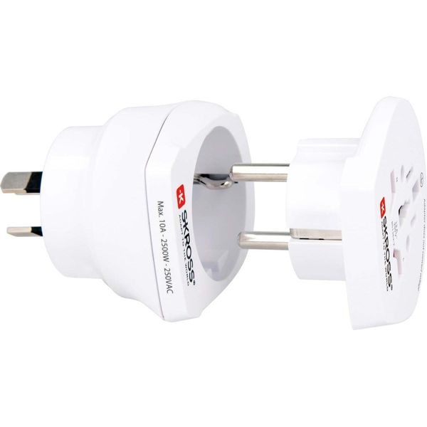 Skross Skross 1.500210-E Adattatore Spina Tipo F Universale Bianco-image