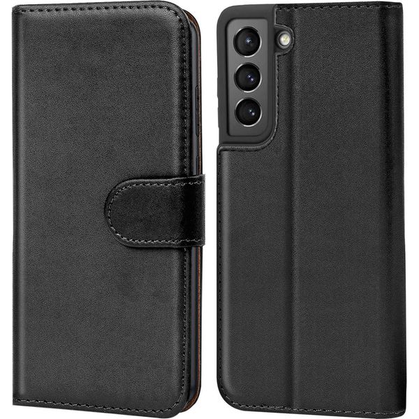 Custodia A Libro Per Samsung Galaxy S21 Custodia Flip Cover Custodia Protettiva Per Telefoni Cellulari-image