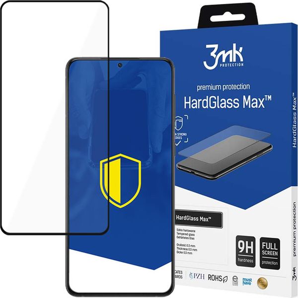 Samsung Galaxy S22 5G - 3Mk Hardglass Max Nero-image