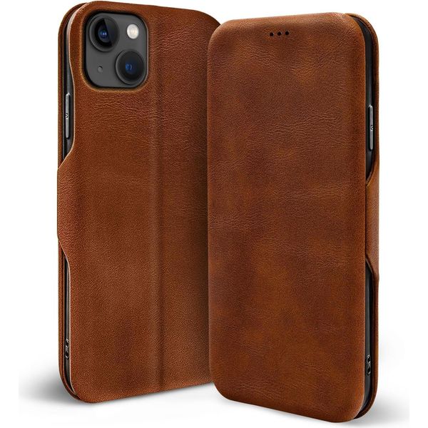 Custodia Del Telefono Cellulare Per Iphone 15 Custodia Protettiva Custodia Del Telefono Cellulare Custodia A Libro Flip Cover-image