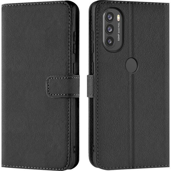 Custodia A Libro Per Motorola Moto G71 5G Cover Flip Cover Custodia Del Telefono Cellulare Custodia Protettiva Cover-image