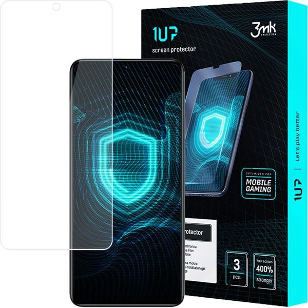 3Mk Screen Protector 1UP Per Xiaomi Redmi Note 11 Pro 4G/5G Trasparente Gaming (3 Pezzi)-image