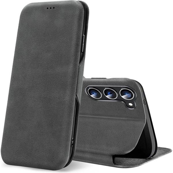 Custodia Del Telefono Cellulare Per Samsung Galaxy S25 Custodia Protettiva Cover Book Case Flip Cover-image