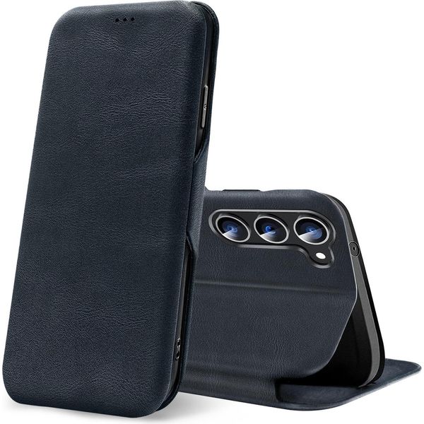 Custodia Del Telefono Cellulare Per Samsung Galaxy S25 Custodia Protettiva Cover Book Case Flip Cover-image