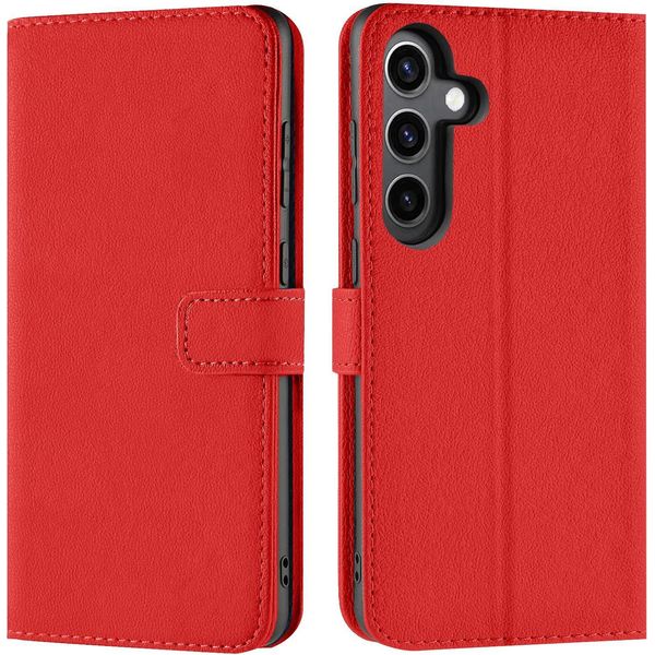 Custodia A Libro Per Samsung Galaxy S24 Custodia Flip Cover Custodia Protettiva Per Telefoni Cellulari-image
