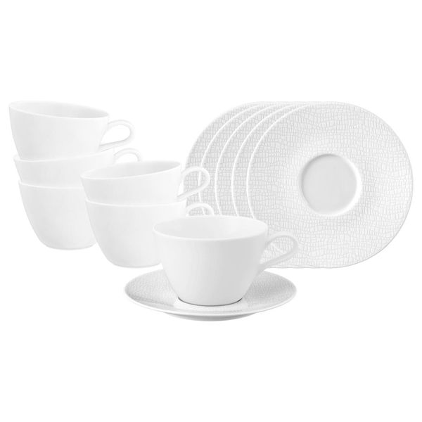 Seltmann Weiden Milchkaffeetassen Mit Untertassen Life Fashion 370 Ml 6Er Set-image