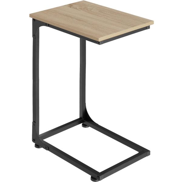Tectake® Beistelltisch, Industrial Style, In Praktischer C-Form, 40 X 30 X 63 Cm-image