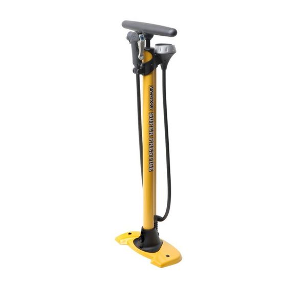 Pompa A Pavimento Pedro's Super Prestige Av/Sv, 11Bar / 160Psi, Nero/Giallo-image