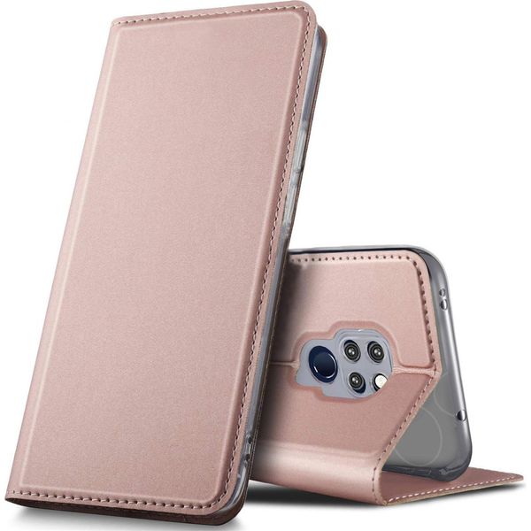 Coprire Il Telefono Cellulare Huawei Mate 20 Libro Custodia Protettiva Cover Slim Flip Cover Case-image