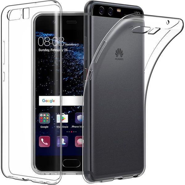 Cover Protettiva Per Huawei P10 Custodia Trasparente Slim Cover Clear-image