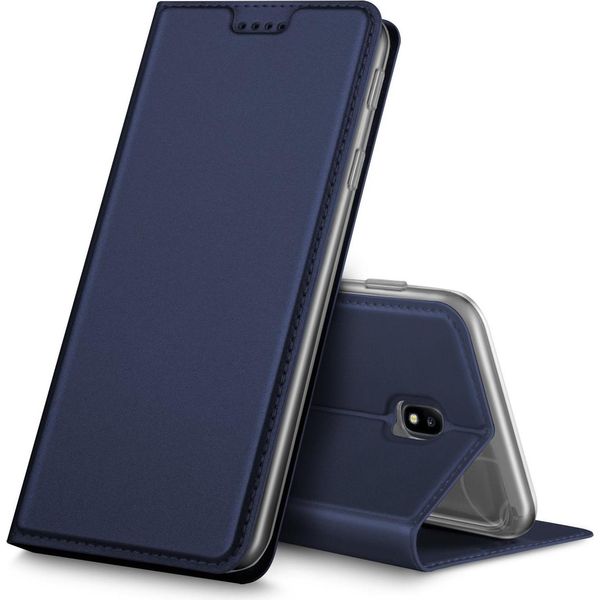 Coprire Il Telefono Cellulare Samsung Galaxy J7 2017 Libro Custodia Protettiva Cover Slim Flip Cover Case-image
