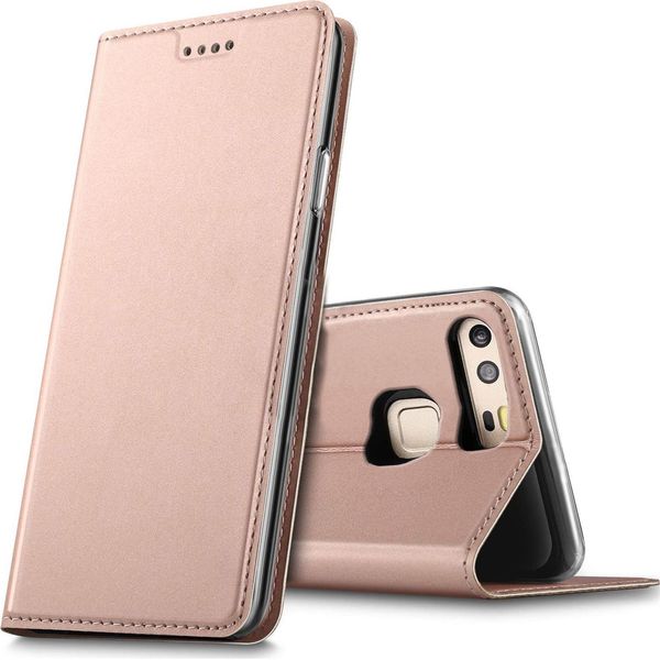 Custodia Del Telefono Cellulare Huawei P9 Libro Custodia Protettiva Cover Slim Flip Cover Case-image