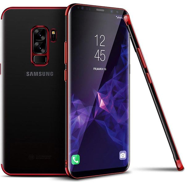 Cover In Tpu Per Samsung Galaxy J7 2017 Cover In Silicone Trasparente Con Marchio A Colori Custodia Del Telefono-image