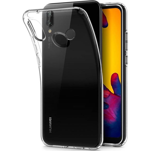 Cover Protettiva Per Huawei P20 Lite Custodia Trasparente Slim Cover Clear-image