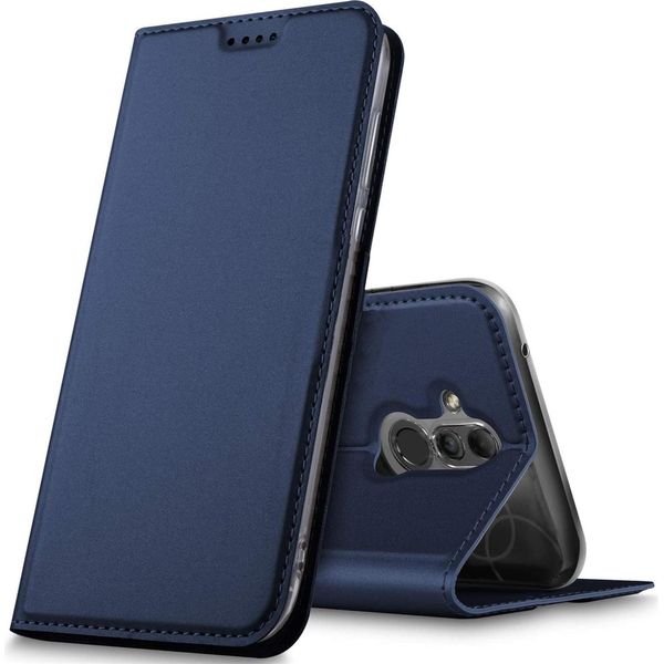 Coprire Il Telefono Cellulare Huawei Mate 20 Lite Libro Custodia Protettiva Cover Slim Flip Cover Case-image