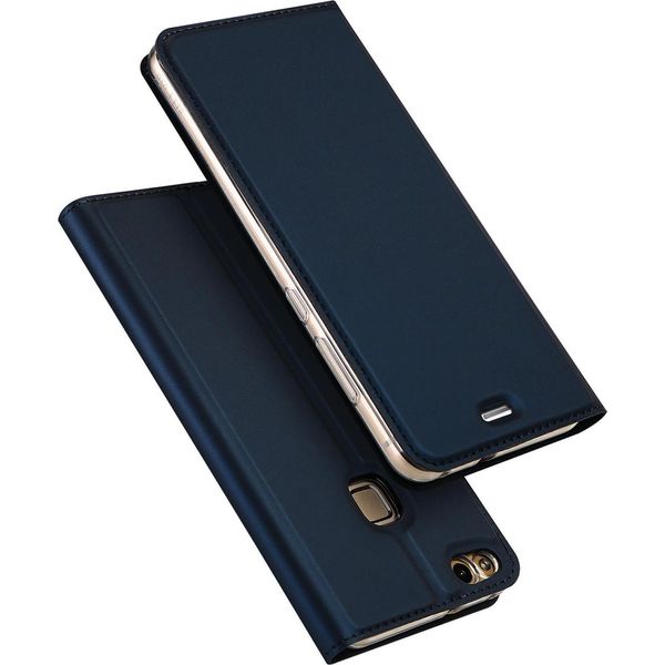 Custodia Del Telefono Cellulare Huawei P9 Lite Libro Custodia Protettiva Cover Slim Flip Cover Custodia-image