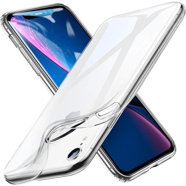 Custodia Protettiva Per Apple Iphone Xr Custodia Trasparente Slim Cover Clear Case-image