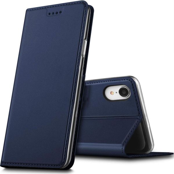 Custodia Per Cellulare Apple Iphone Xr Book Case Custodia Protettiva Slim Flip Cover Case-image