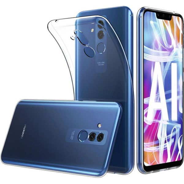 Cover Protettiva Per Huawei Mate 20 Lite Custodia Trasparente Slim Cover Clear-image