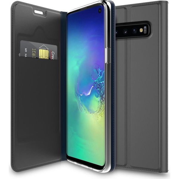 Coprire Il Telefono Cellulare Samsung Galaxy S10E Libro Custodia Protettiva Cover Slim Flip Cover Case-image